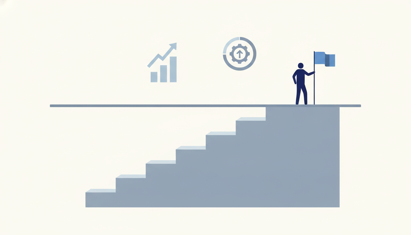 ascending steps plateau