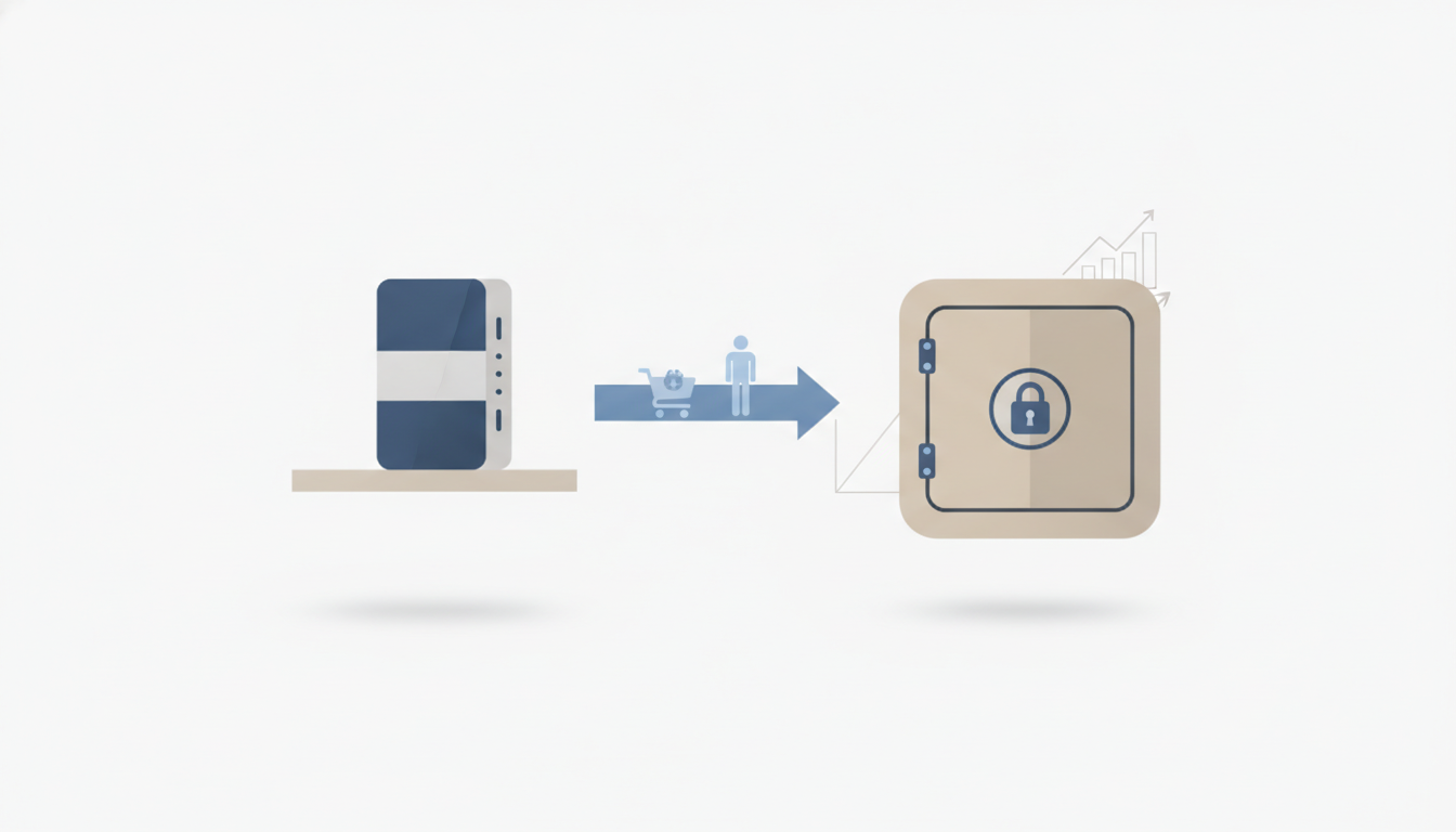 hardware security device on store shelf