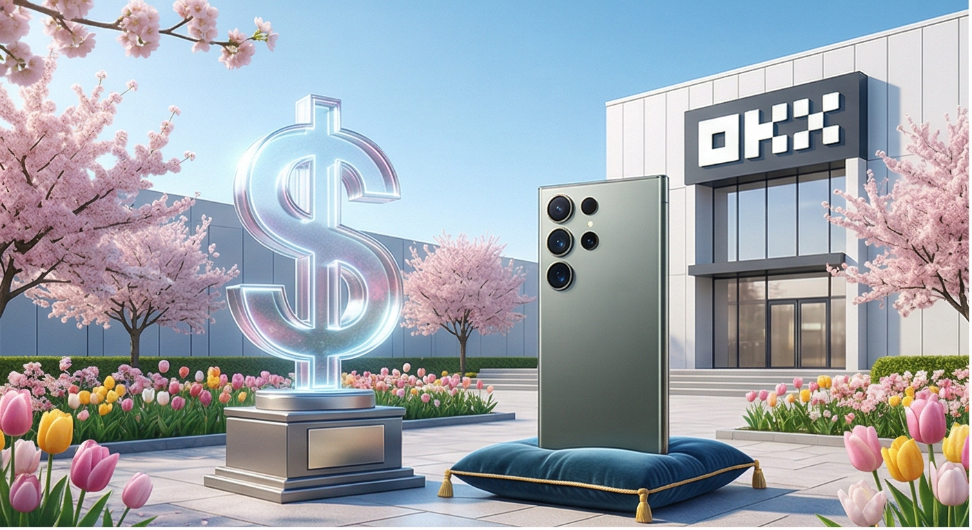 2026 OKX Spring Trade & Earn: Win a Galaxy S26 Ultra & Share 100K USDT!